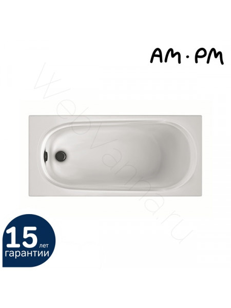 Акриловая ванна AM.PM Joy 170х75