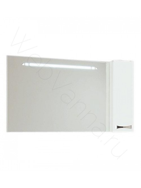 Зеркало-шкаф Акватон Диор 120 см, правое, белый
