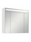 Зеркальный шкаф Акватон Блент 100 см, белый, с подсветкой