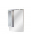 Зеркало-шкаф Акватон Эмилья 75 см, левый, белый, с подсветкой