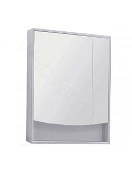 Зеркальный шкаф Акватон Инфинити 65 см, белый, с подсветкой