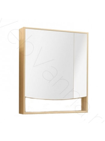 Зеркальный шкаф Акватон Инфинити 65 см, ясень коимбра, с подсветкой