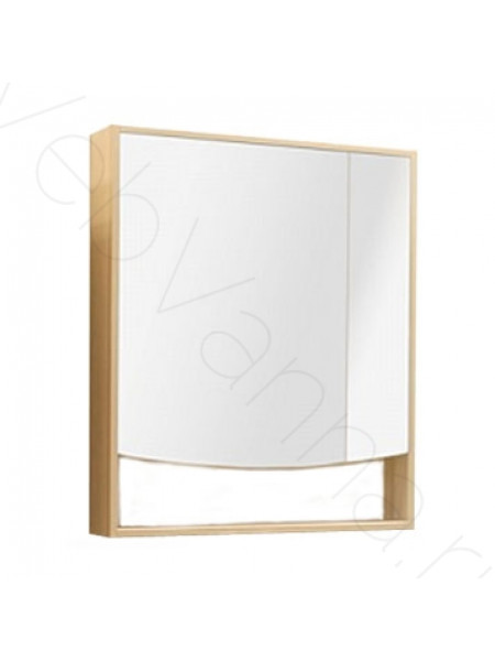 Зеркальный шкаф Акватон Инфинити 65 см, ясень коимбра, с подсветкой