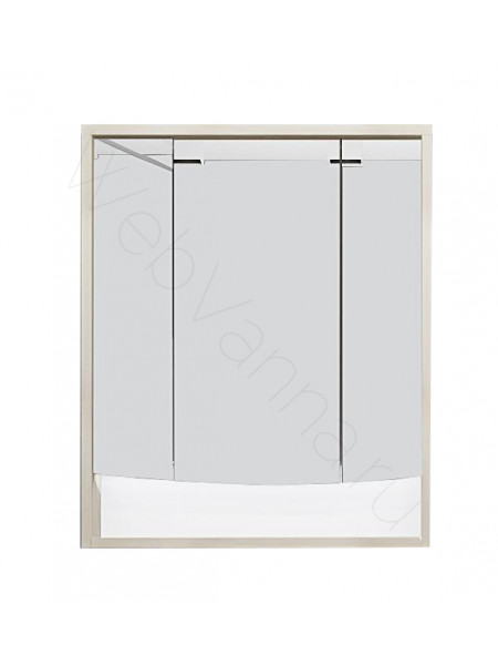 Зеркальный шкаф Акватон Инфинити 76 см, ясень коимбра, с подсветкой