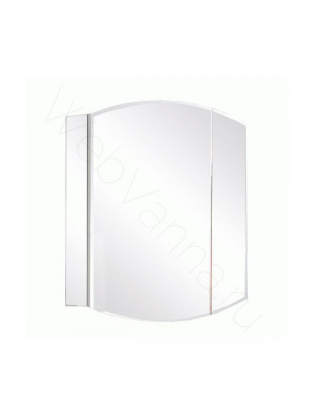 Зеркальный шкаф Акватон Севилья 95 см, белый жемчуг