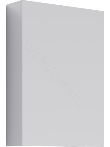 Зеркальный шкаф Aqwella МС 50 см, белый