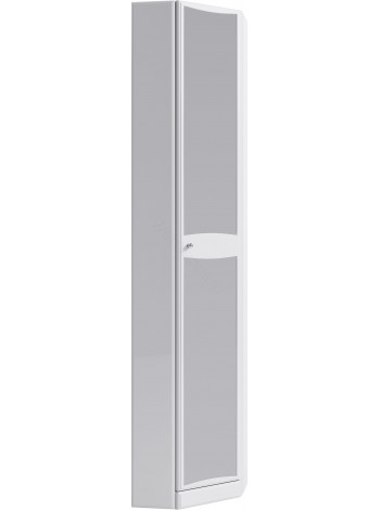 Пенал Aqwella Барселона П5/45/з, 45 см, белый, угловой