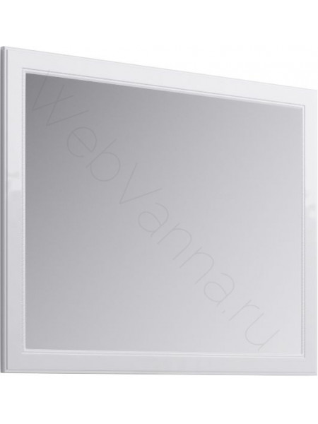 Зеркало Aqwella Империя 100 см, белое