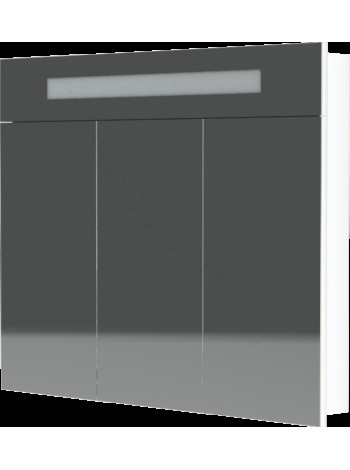 Зеркальный шкаф Topline Senator ZSS 100 W, 100 см, белый, с подсветкой