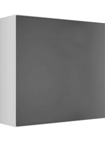 Зеркальный шкаф Valente Severita New S800.12, 80 см, белый, с подсветкой