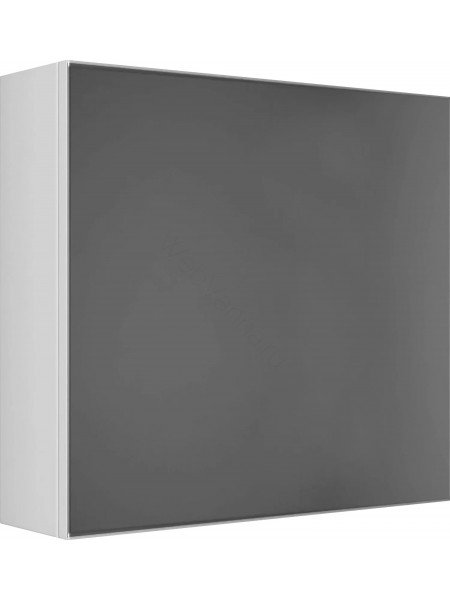 Зеркальный шкаф Valente Severita New S600.12, 60 см, белый, с подсветкой