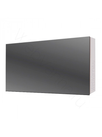 Зеркальный шкаф Valente Versante New S900.12, 90 см, белый, с подсветкой