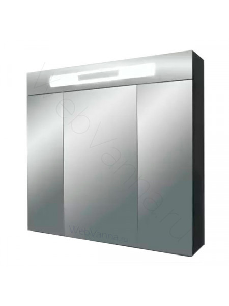 Зеркальный шкаф Valente Versante Ver700.12, 70 см, белый, с подсветкой