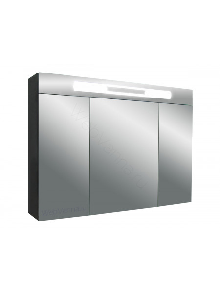 Зеркальный шкаф Valente Versante Ver800.12, 80 см, белый, с подсветкой