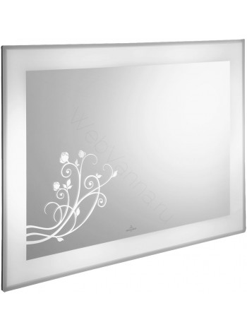 Зеркало Villeroy&Boch La Belle A337 D5 00, 135 см, белое, с подсветкой