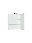 Зеркальный шкаф Aquanet Латина 60 см, белый