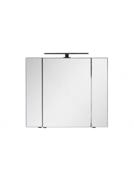 Зеркальный шкаф Aquanet Эвора 100 см, дуб антик, 3 распашные дверцы