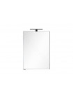 Зеркальный шкаф Aquanet Эвора 60, цвет серый антрацит, 1 распашная дверца