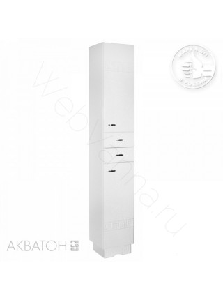 Шкаф-колонна Акватон Аттика 35 см, белая