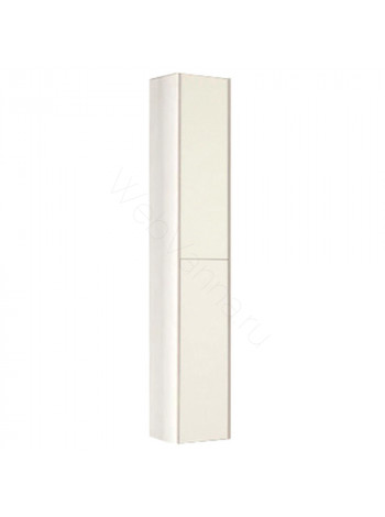 Шкаф-колонна Акватон Йорк 30 см, белый/выбеленное дерево