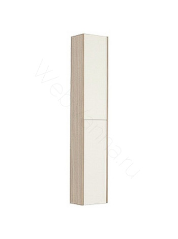 Шкаф-колонна Акватон Йорк 30 см, белый/ясень фабрик