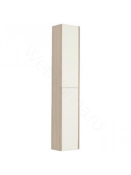Шкаф-колонна Акватон Йорк 30 см, белый/ясень фабрик