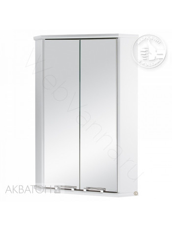 Шкаф двустворчатый Акватон Призма-2М, 45 см, белый, угловой