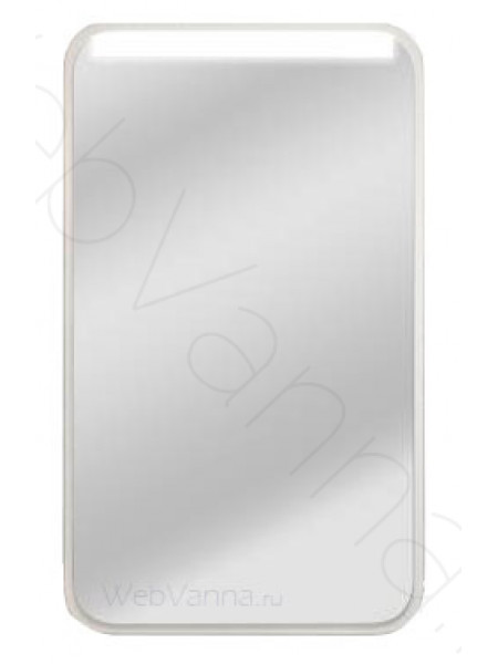 Зеркало Акватон Вита 46 см, белое, с подсветкой