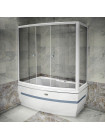 Акриловая ванна Radomir Аризона 170х100 левая, каркас, подголовник
